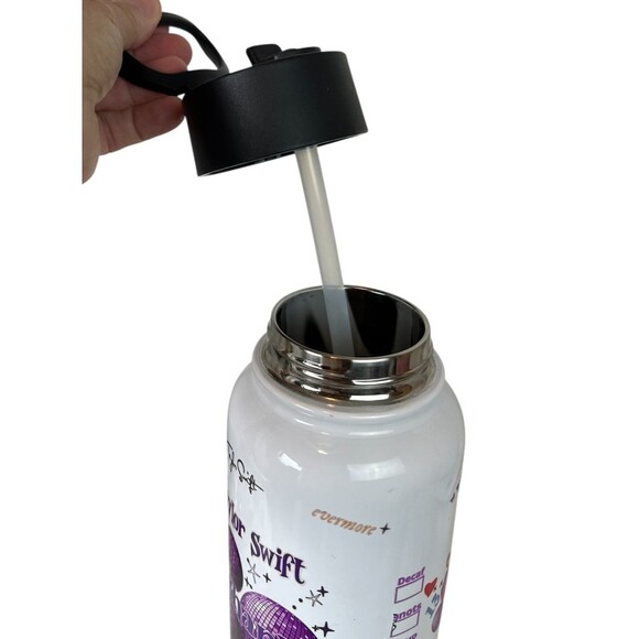 Taylor Swift Starbucks Enchanted themed Water bottle TS 1989 Reputation Folklore - Picture 6 of 8